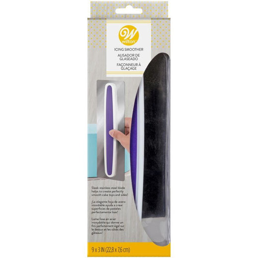 WILTON Baking Icing Smoother 9 X 3" 22.8 X 7.6CM 417-1648