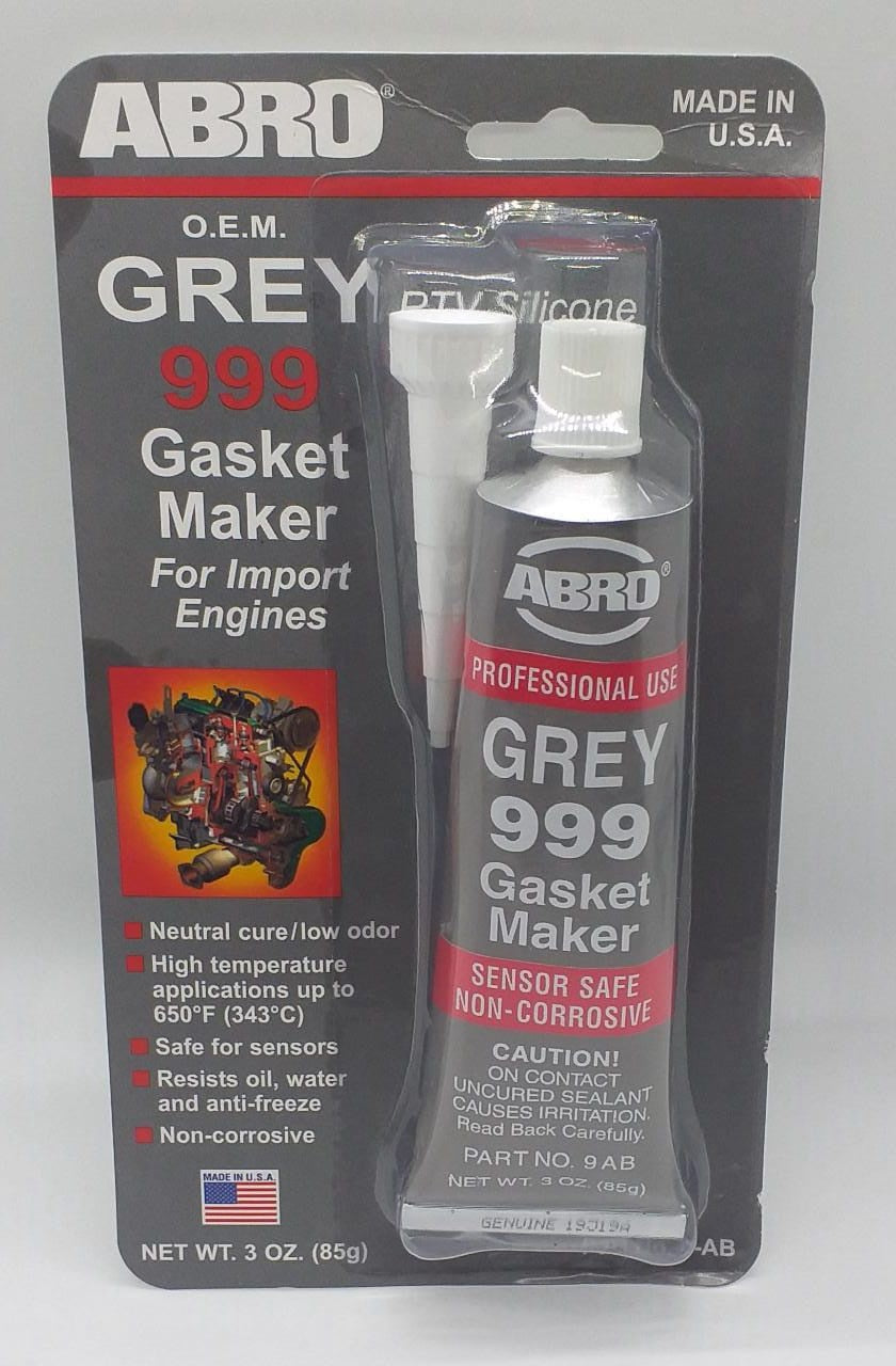 ABRO Silicone 3 OZ Grey 999 Gasket Maker