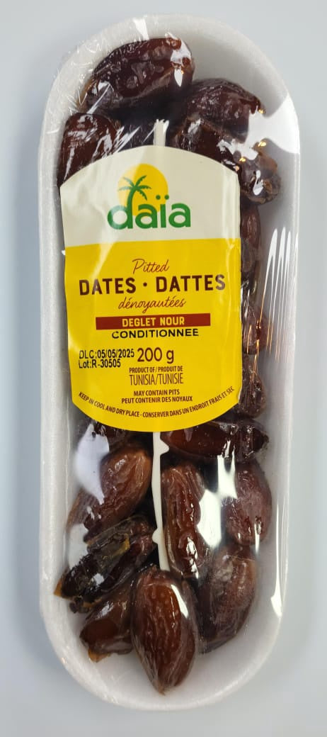 Daia Pitted Dates Deglet Nour 200G