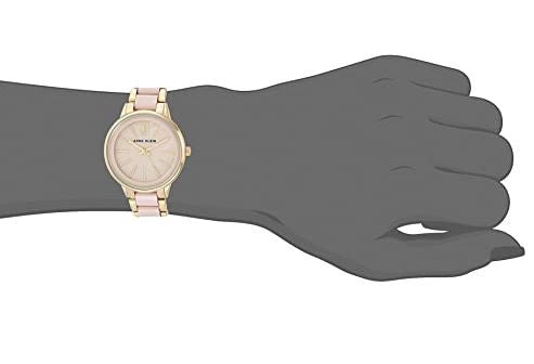 ANNE KLEIN Watch Women Resin Bracelet Blush 1412BMGB