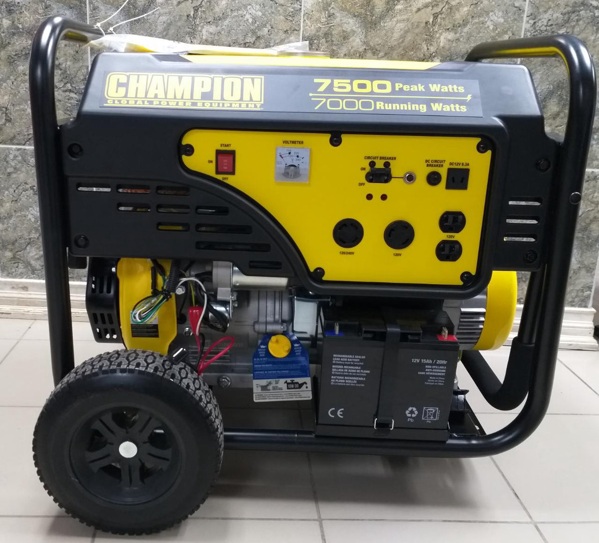 CHAMPION Generator 7500W CPG7500E2-G Electric Start Portable