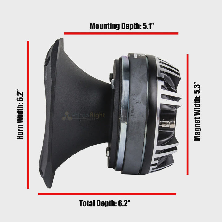 AUDIO PIPE Horn Driver + Flare APHC-6256 Sold Each