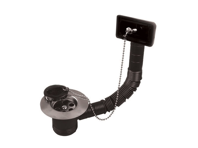 MCALPINE Sink Waste 1 1/2" W/OVERFLOW FSW2PR CXP5341