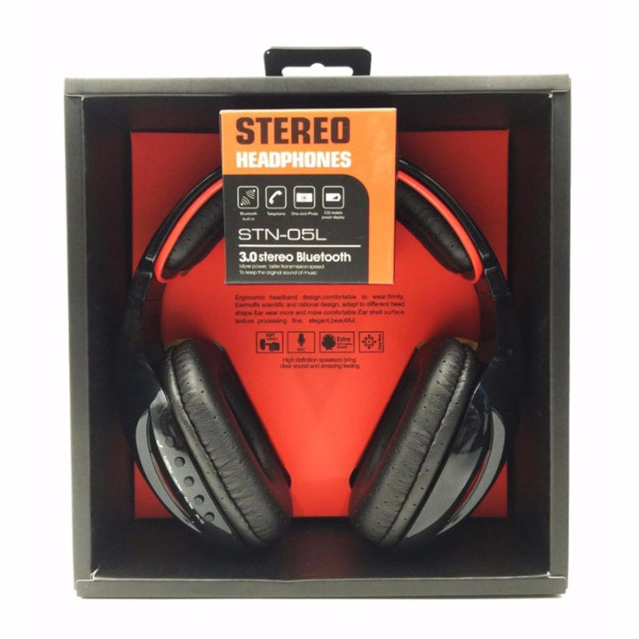 Headphone Wireless STN-05L LED 3.0 Stereo Bluetooth