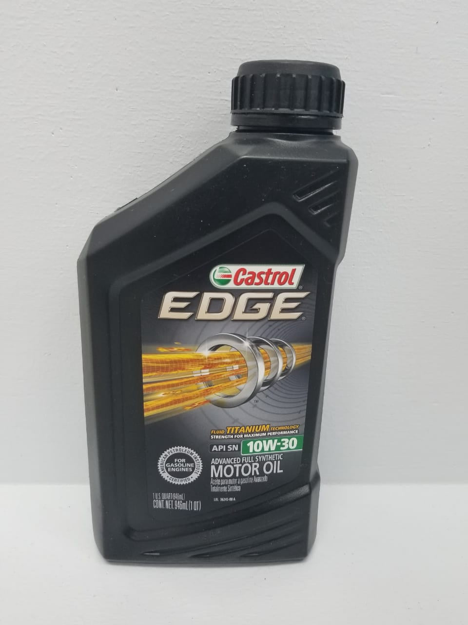 CASTROL Oil Edge Syntec Sae 10W30 1 Qts