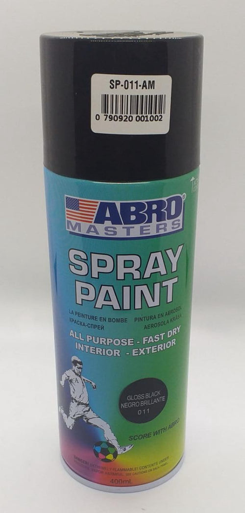 ABRO Tin Spray Black #011