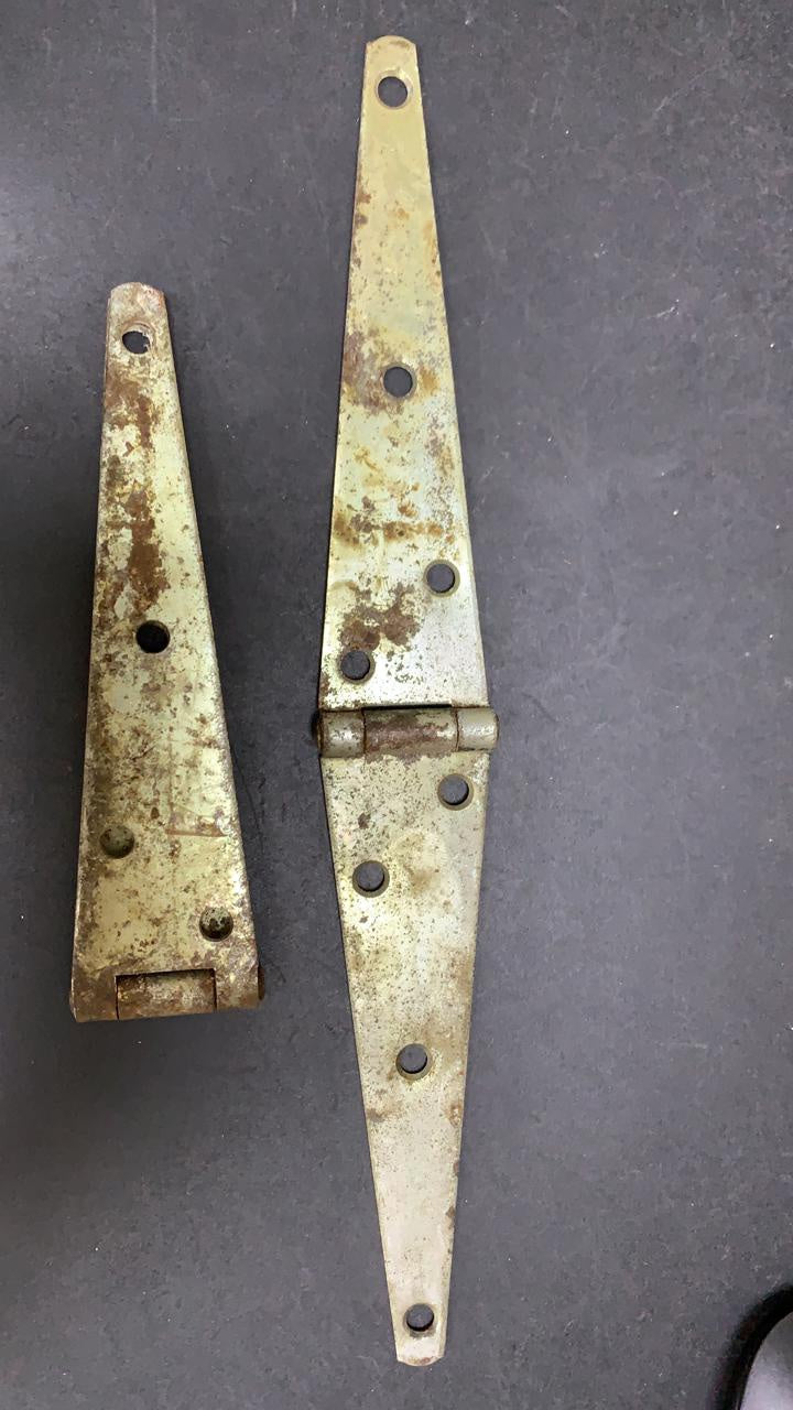 Butterfly Hinges 6" Chrome Heavy Pr