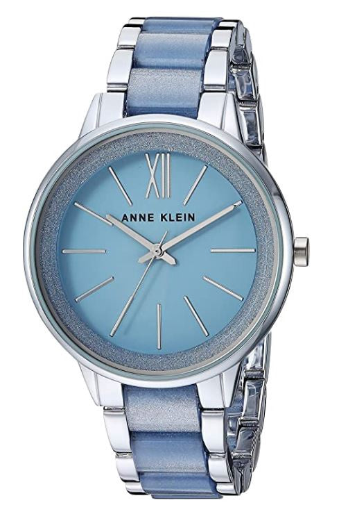 ANNE KLEIN Watch Women Resin Bracelet Dress AK/1413LBSV