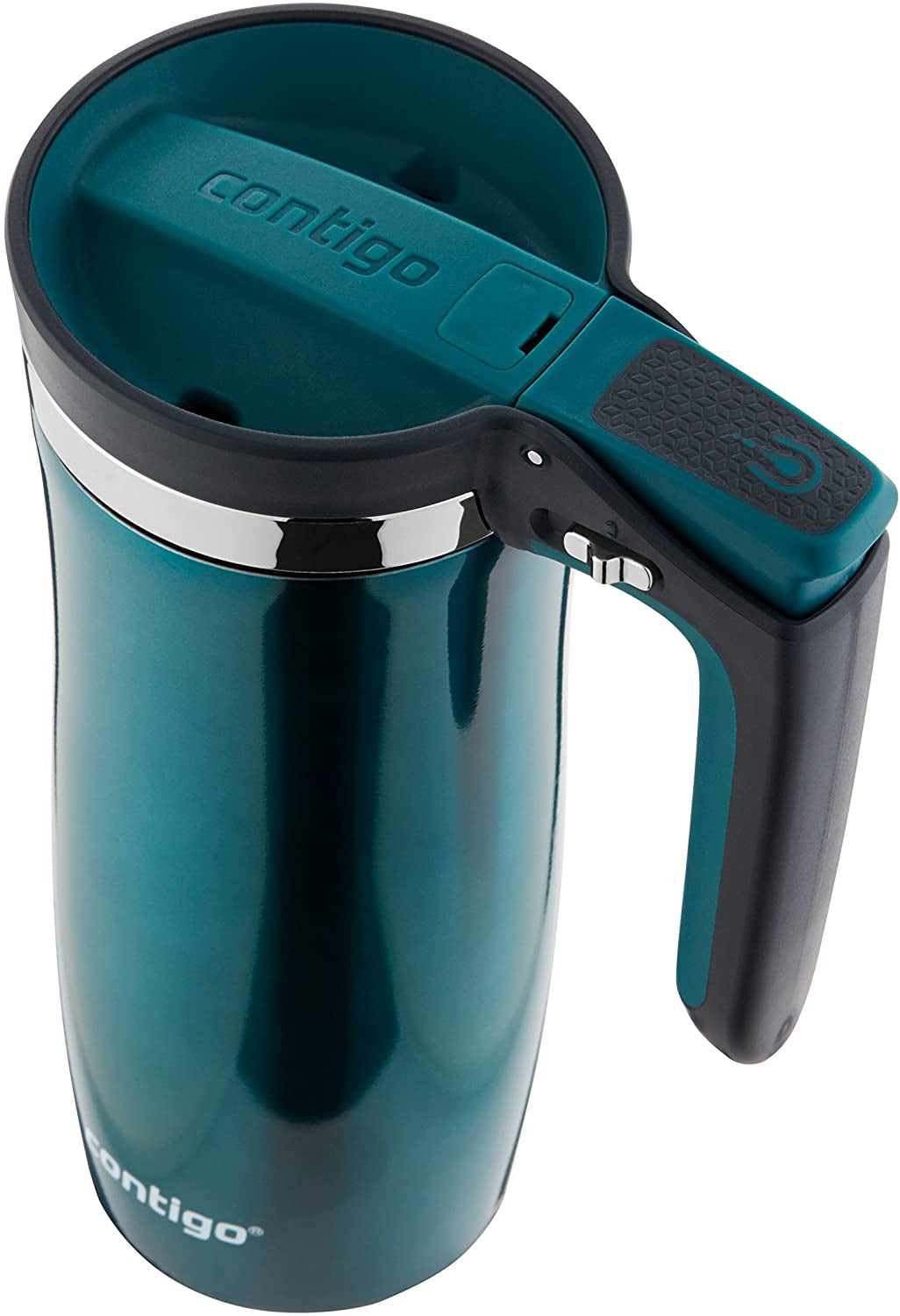 CONTIGO Travel Mug 16 Fl OZ Evergreen Vacuum Insulated Automatic Handle