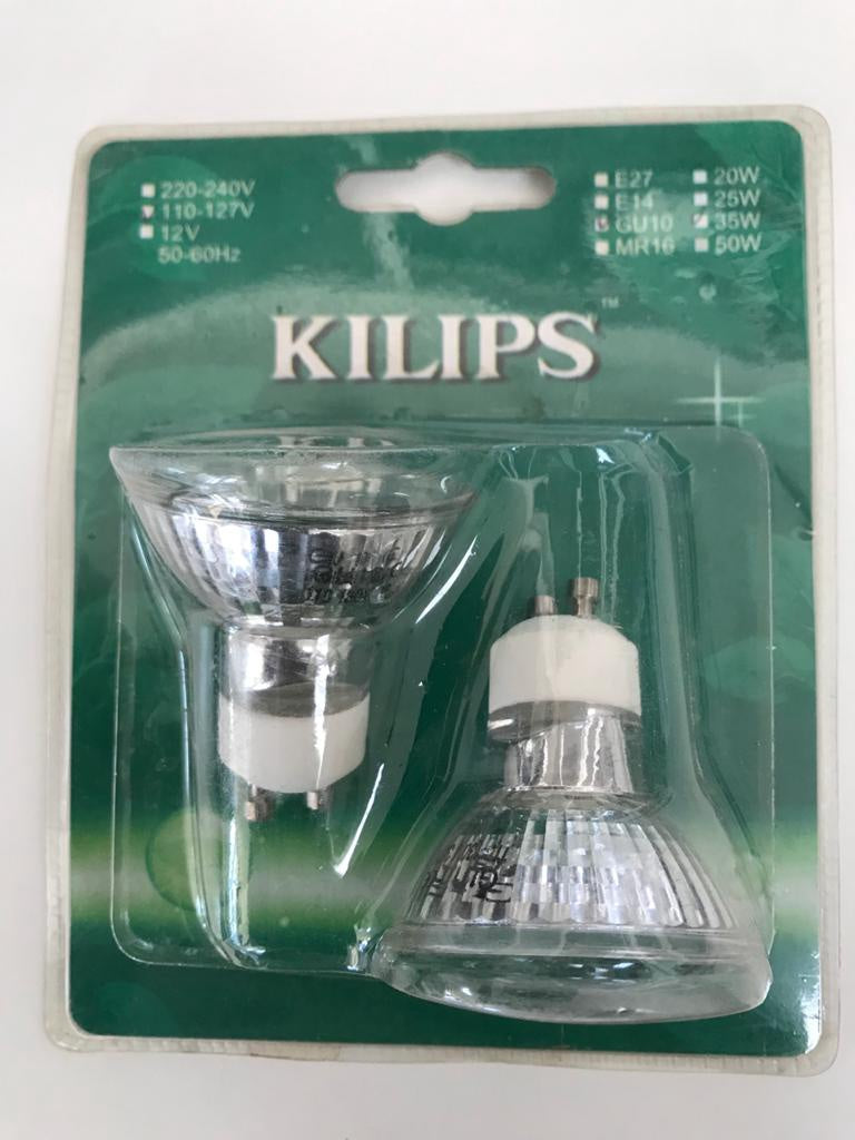 KILIPS Bulb Halogen 2PCS 110V 35W GU10