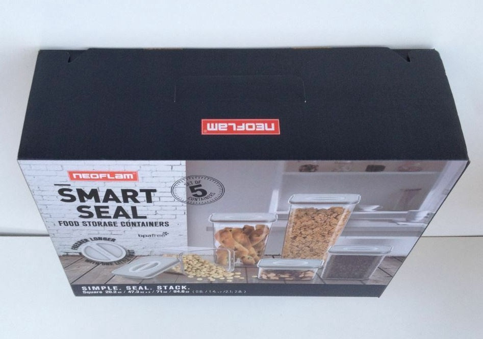 Storage Container Neoflam 5PCS 180126 Smart Seal