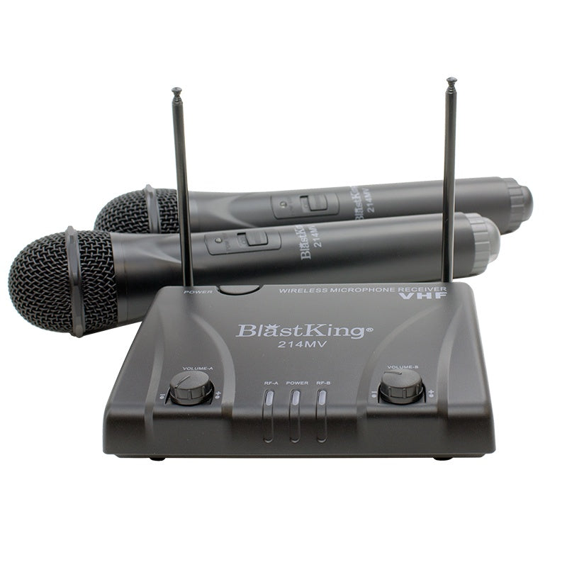 BLASTKING Microphone Wireless I49B-214MV Dual