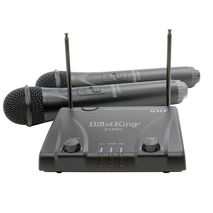 BLASTKING Microphone Wireless I49B-214MV Dual