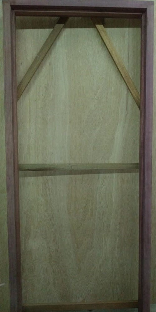 Door Frame Purple Heart with Jamb Fits 32"X 80"