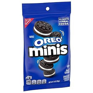 NABISCO Oreo Big Bag Mini Sandwich Cookies 85G 3OZ
