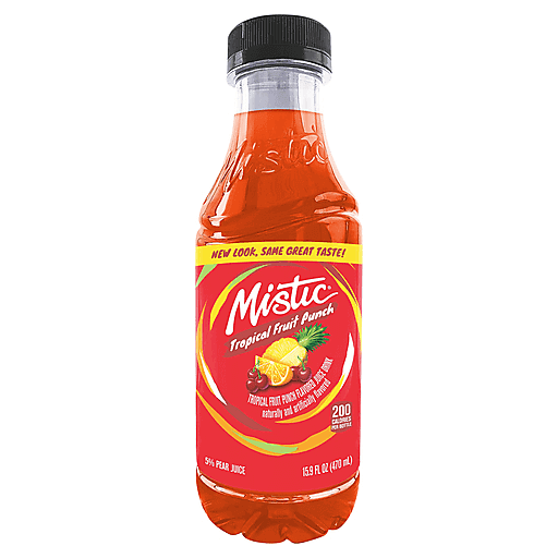 MISTIC Tropical Fruit Punch 15.9 Fl OZ 470ML