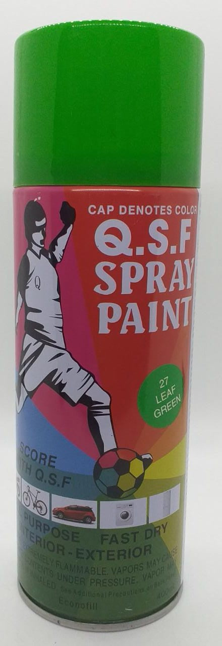 Q.S.F Tin Spray Paint Leaf Green #27