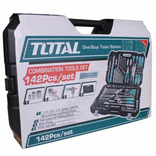TOTAL Tool Set Combination 142PCS THKTHP21426