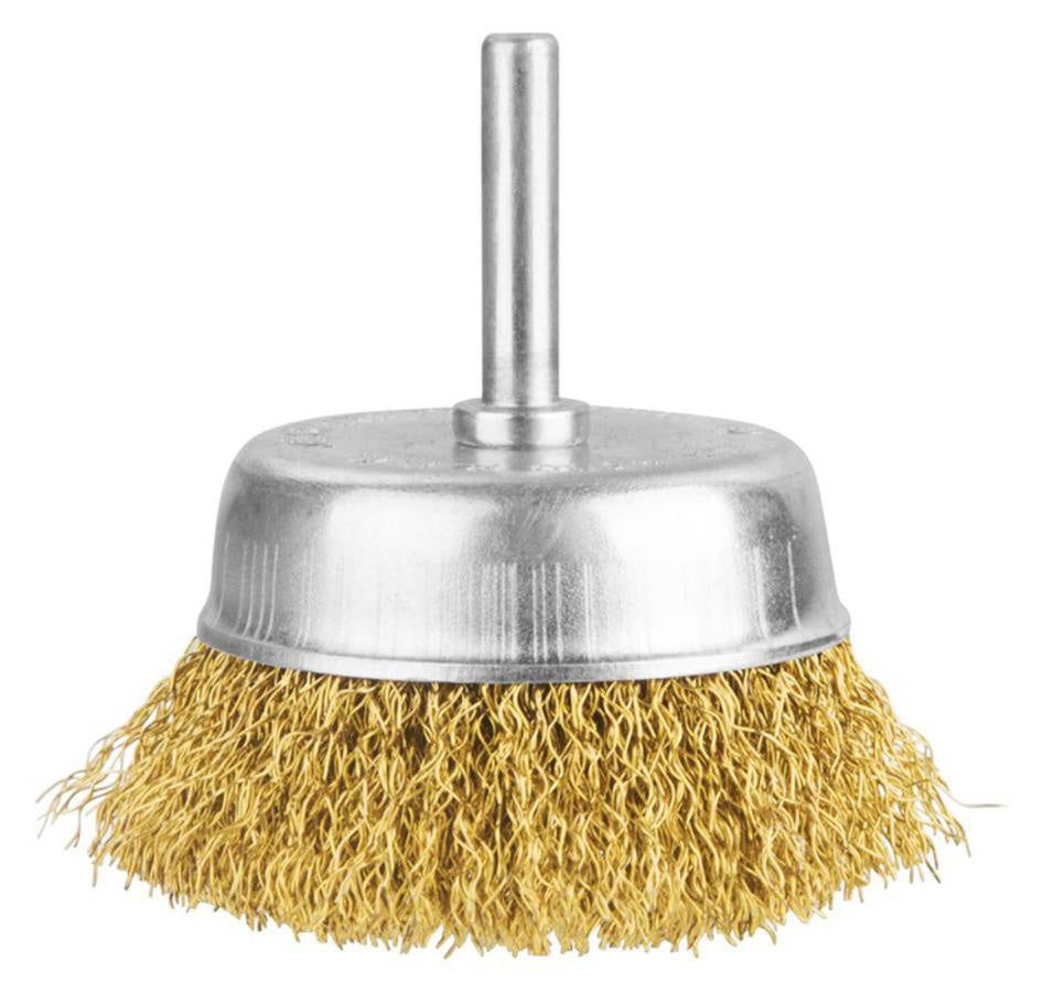 TOTAL Wire Brush Cup 3" TAC33031 with Shank