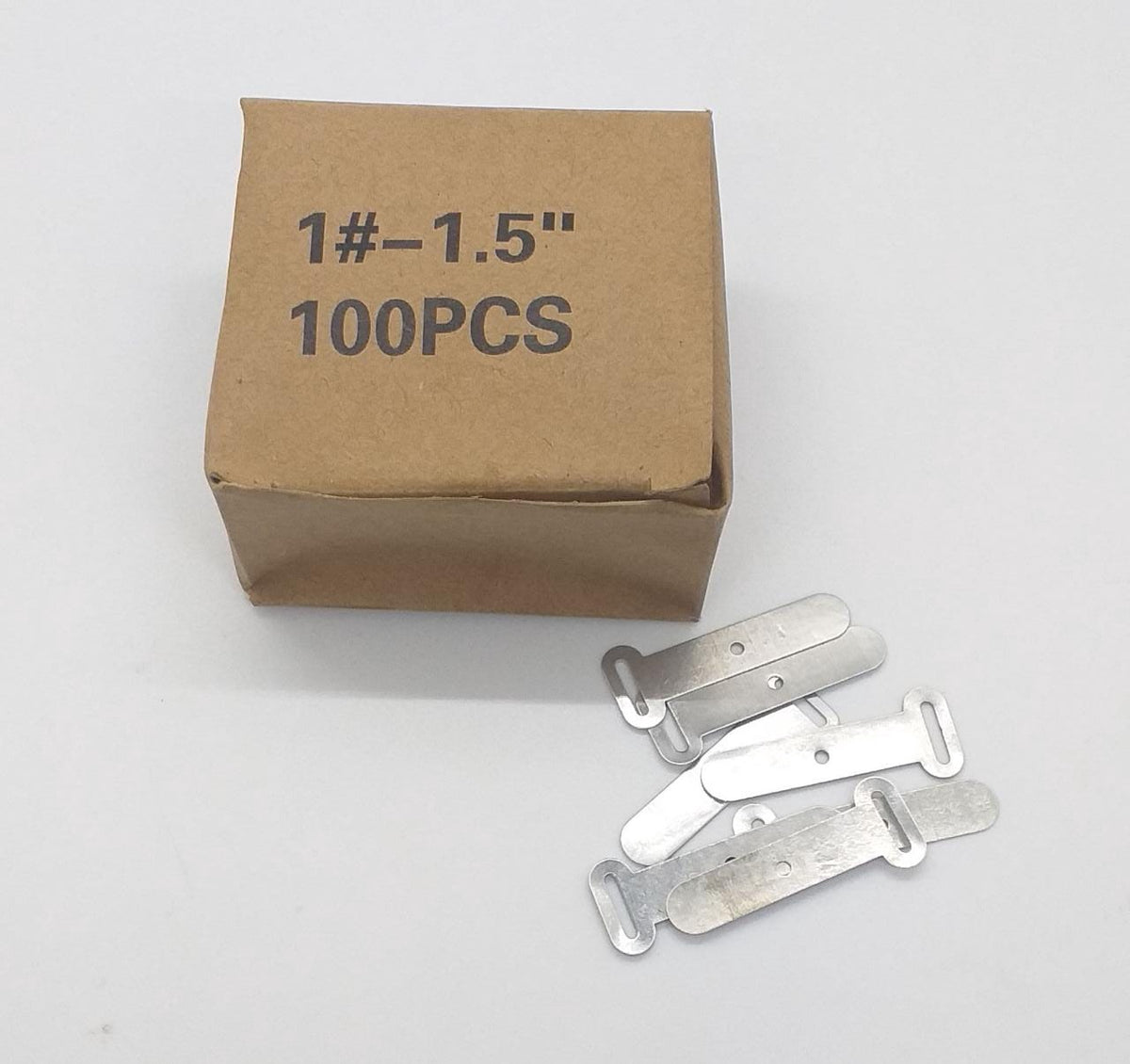 Cable Clip # 1 Single Box Brown