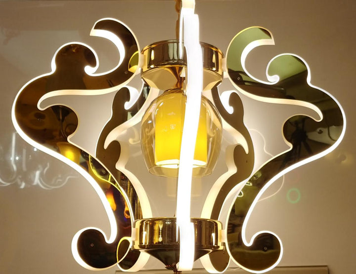 Chandelier LED 7005-5 with Remote Control