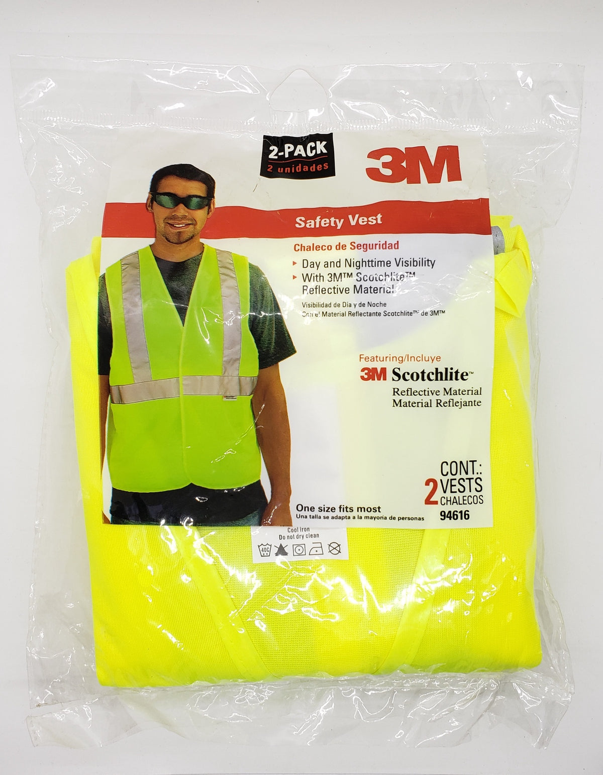 3M Safety Vest 2PCS 94621/94616 Scotchlite
