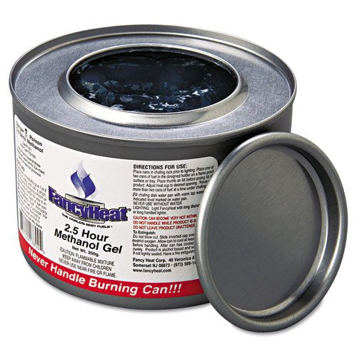 FANCY HEAT Food Warmer Chafing Fuel Methanol 2.5 Hour 200G 7.05OZ