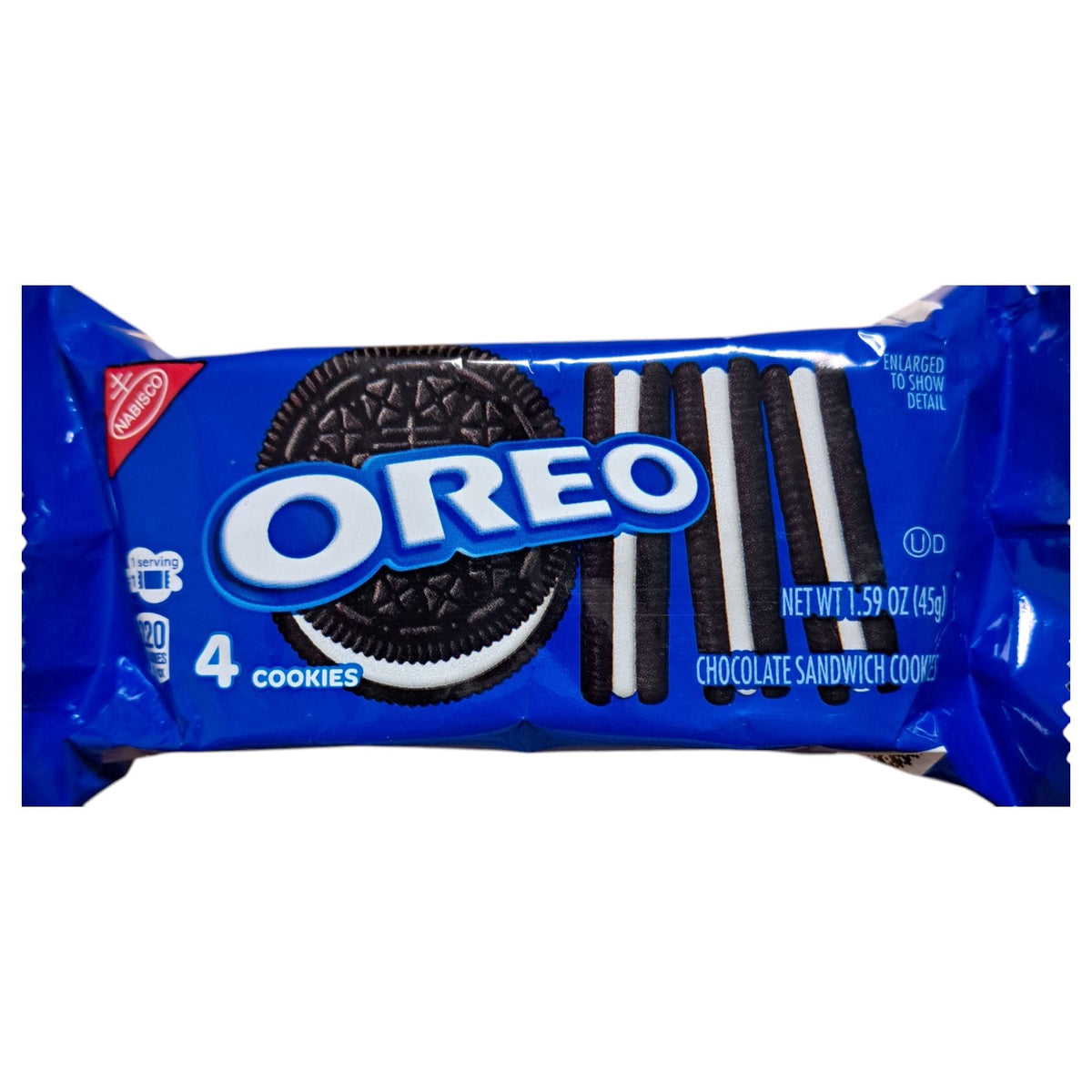 NABISCO Oreo Original Cookies 1PACK of 4-COOKIES Single 45G