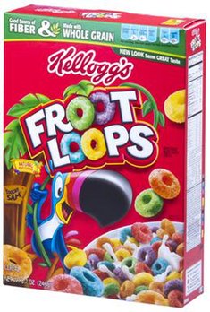 Kelloggs Froot Loops #20925 10.6oz