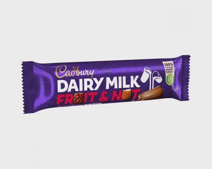 CADBURY Dairy Milk Fruit & Nut Chocolate 49G