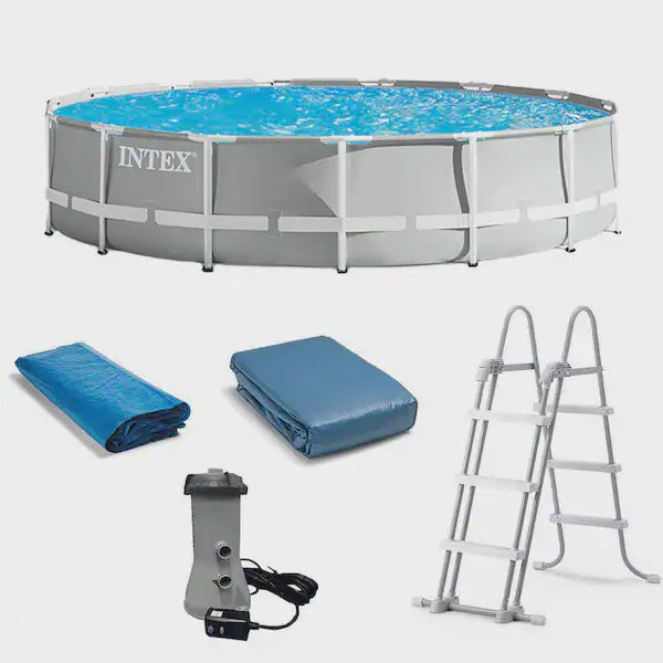 INTEX Pool 26723EH 15' X 42" Prism Frame with Filter Pump