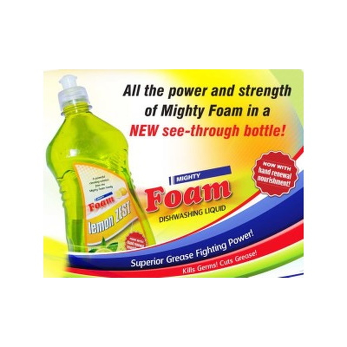 Foam Dish Detergent Lemon Zest 750ml