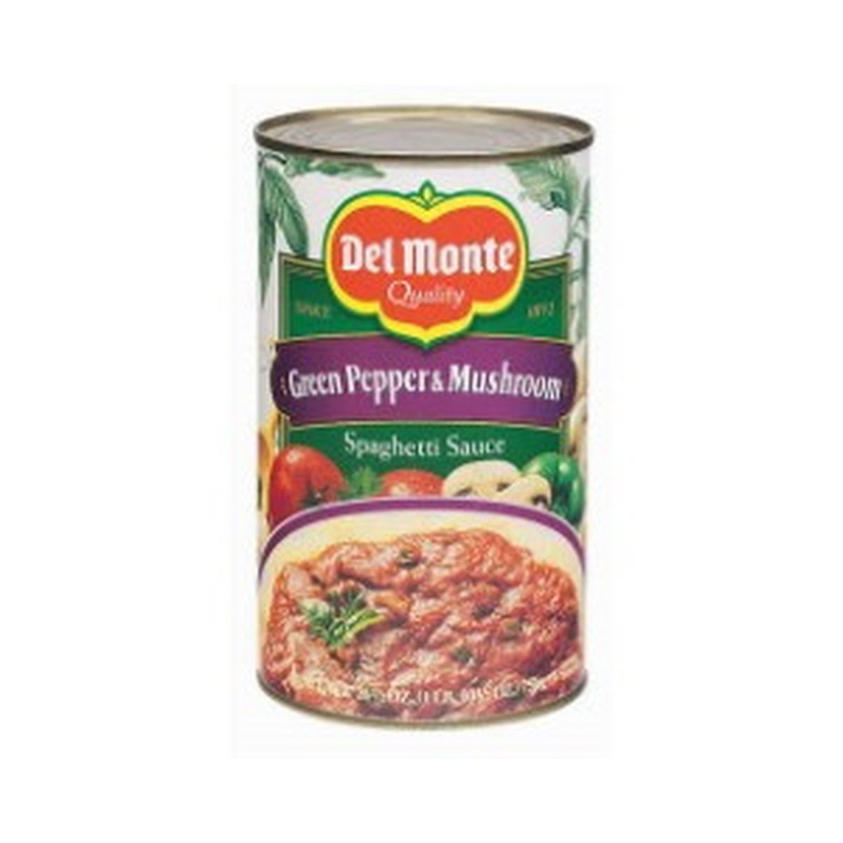 Pasta Sauce Del Monte Green Pepper and Mushroom 680g (24oz)