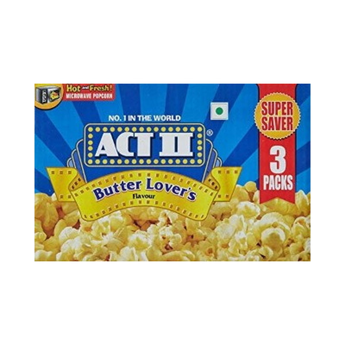 Popcorn Act11 Butter Lovers 3 pack (8.25oz)