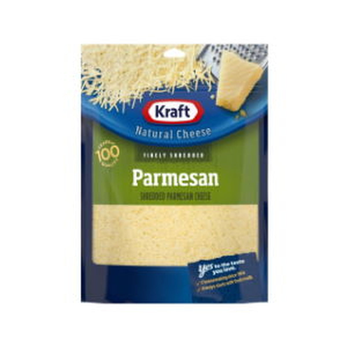 Cheese Kraft Shredded Parmesan 6oz Bag