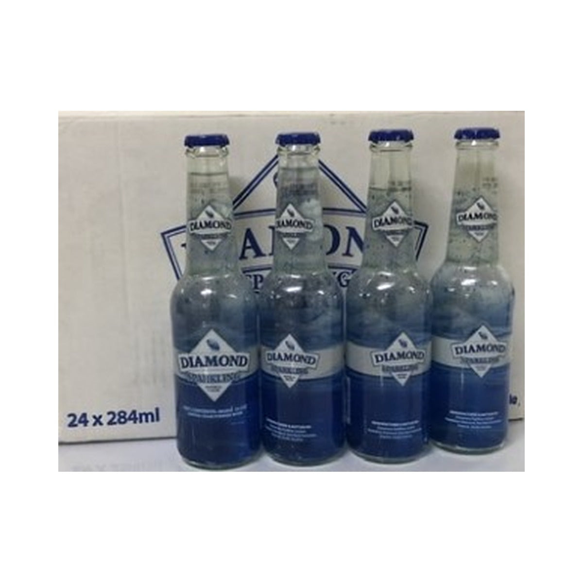 Diamond Mineral Water w Gas 284 ml 24pk
