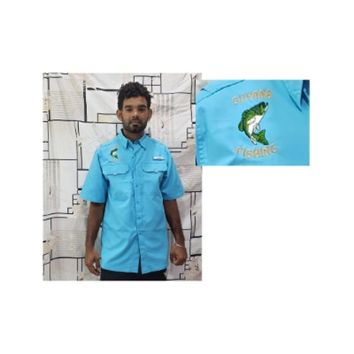 Guyana Fishing Shirt - River Blue