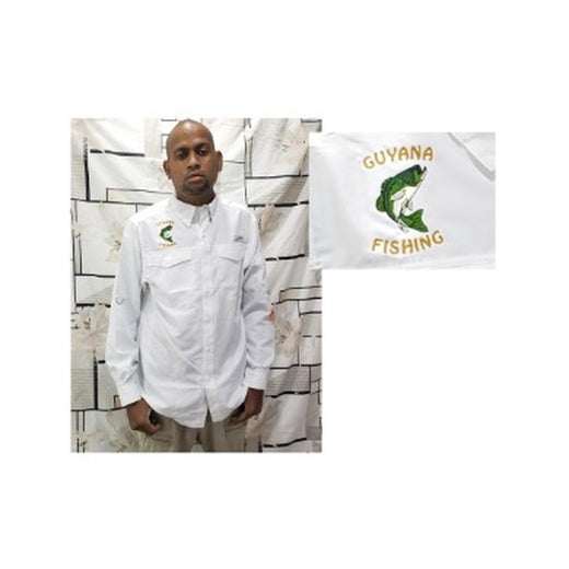 Guyana Fishing Shirt L/S - White