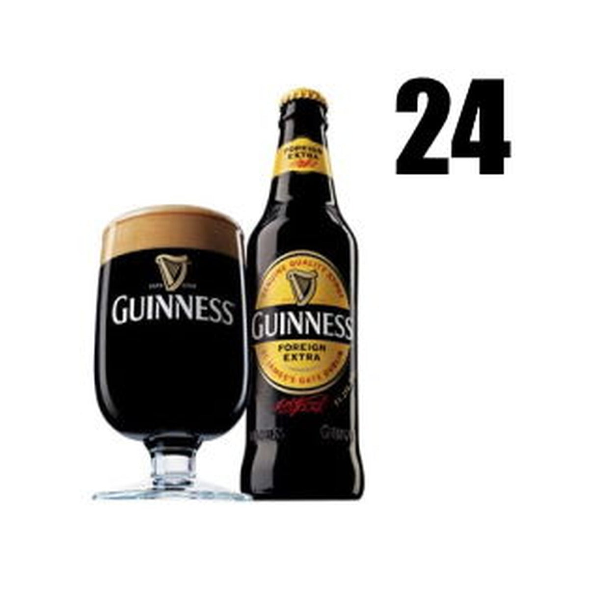 Guinness Foreign Extra Stout Bottles - (24 Case)
