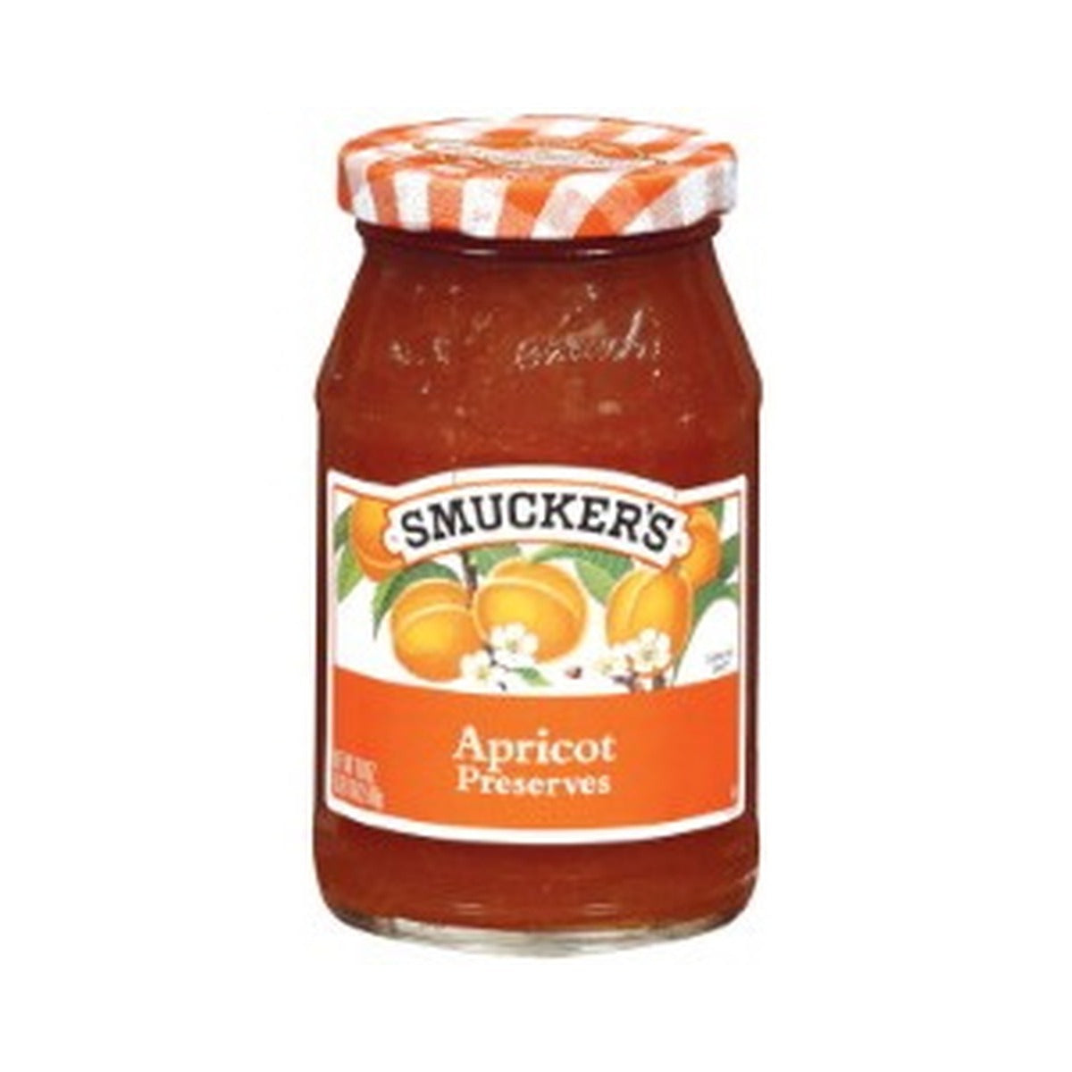 Smuckers Apricot Preserves Fruit Spread 12oz