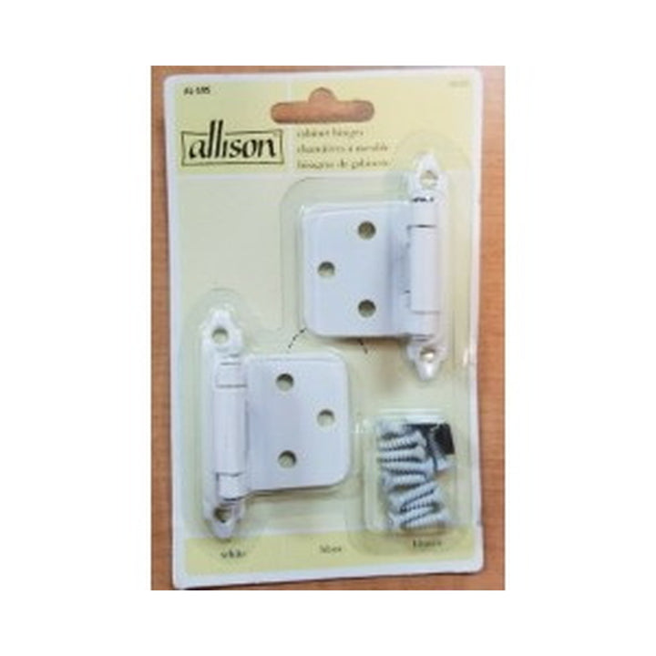 Butt Hinge Inset Cabinet Allison White