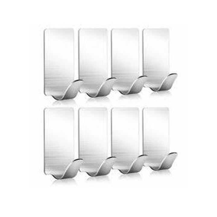 Hooks Adhesive Hunter Stainless Steel Square 4pcs