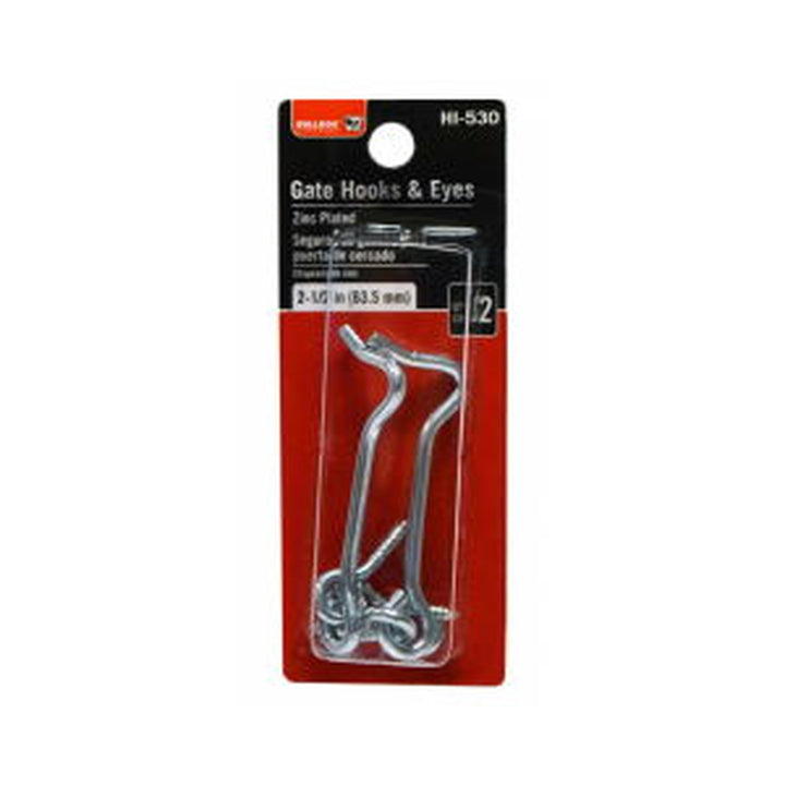 Hook Gate & Eyes Bulldog 2.5 2pc