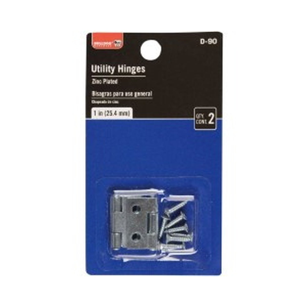 Utility Hinge Bulldog 1inch 2pcs