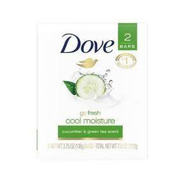 Soap Bar Dove Go Fresh 2pk