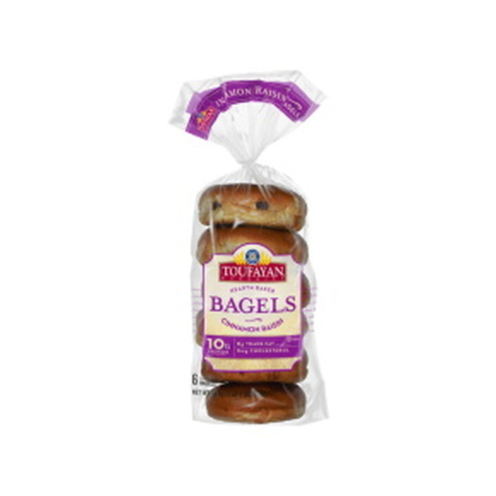 Bagels Toufayan Cinnamon Raisin 567g