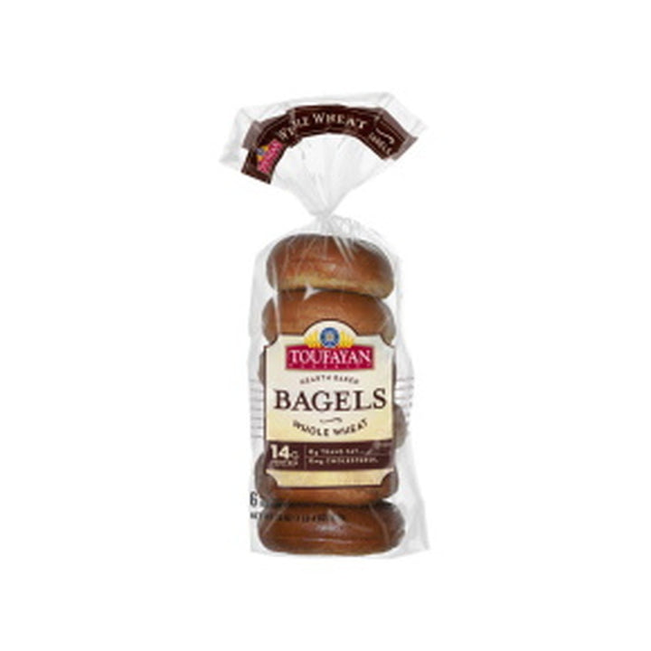 Bagels Toufayan Whole Wheat 567g