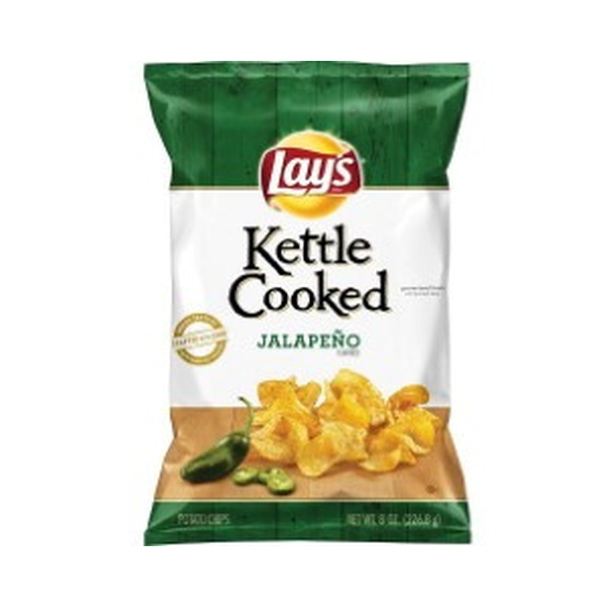 Lays Kettle Cooked Jalapeno 6.5oz