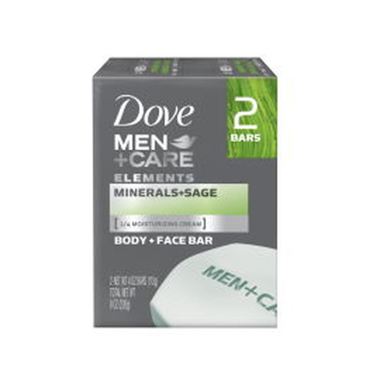 Soap Bar Dove Men+Care Minerals Sage 2pk