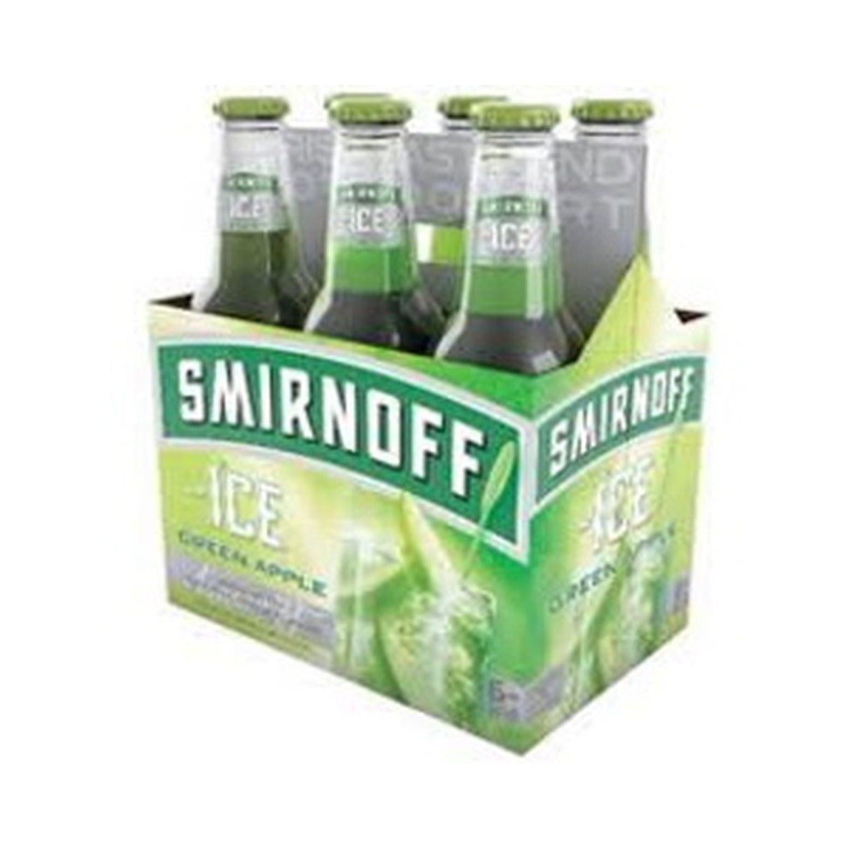 Smirnoff Ice Green Apple Cooler 275ml 6pk